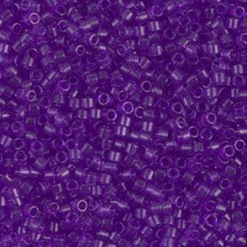 Miyuki delica Beads 11/0 - Transparent violet dyed DB-1315